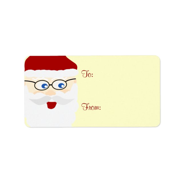 Santa Gift Tags (Front)