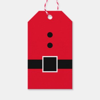 Santa  Gift Tags by coffeecatdesigns at Zazzle