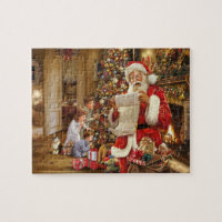 Santa Gifts for Christmas Jigsaw Puzzle