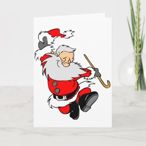 Santa Gifts Holiday Card