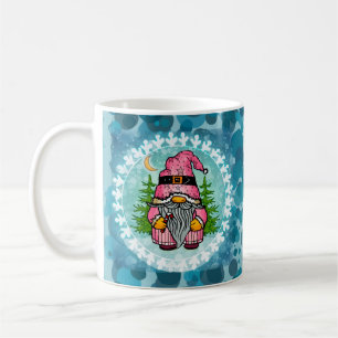 Santa gnome coffee mug
