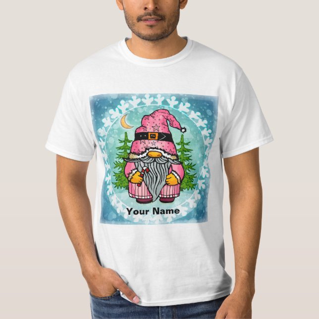 Santa gnome  T-Shirt (Front)