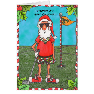 Golf Christmas Cards | Zazzle