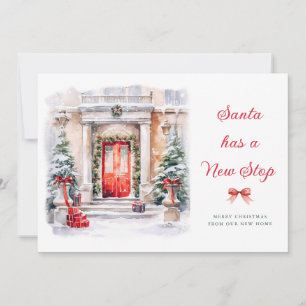 SANTA HAS A NEW STOP   holiday moving announcement