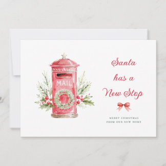 SANTA HAS A NEW STOP | MOVING HOLIDAY CARD