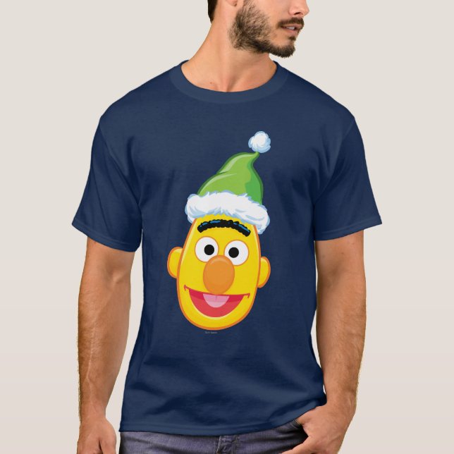 Santa Hat Bert T-Shirt (Front)