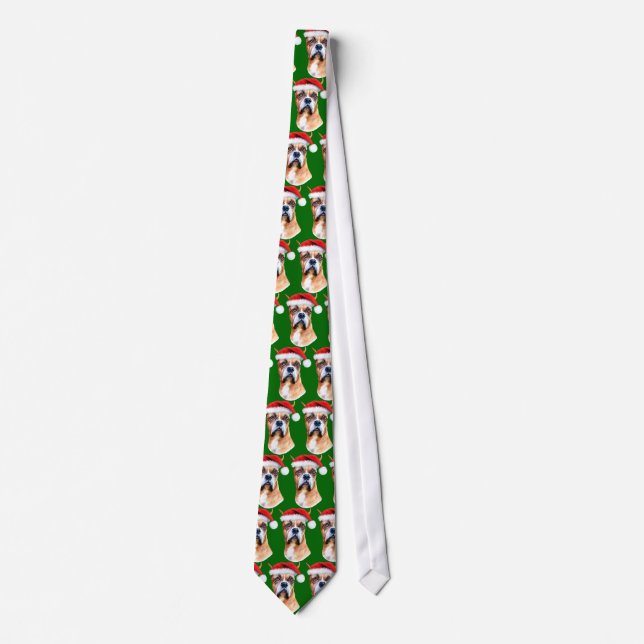 Santa Hat Boxer Tie (Front)