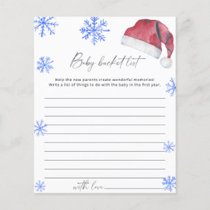 Santa hat - bucket list game