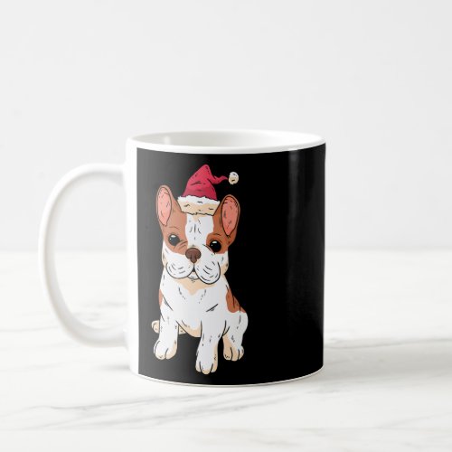Santa Hat Christmas Pajama Dog Puppy Doggie Xmas   Coffee Mug