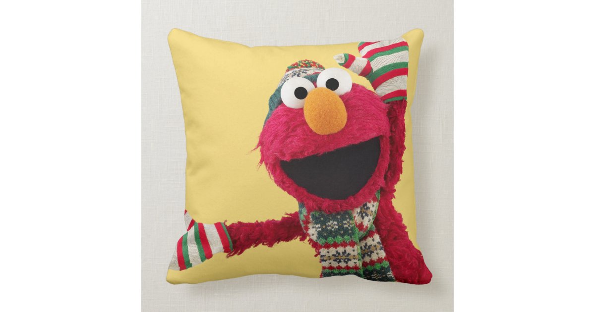 personalized elmo pillow