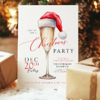 Santa Hat Festive Christmas Party