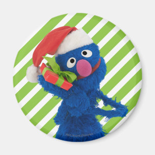 Santa Hat Grover Magnet