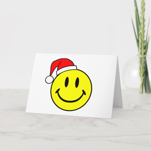 Santa Hat) Holiday Card (Front)