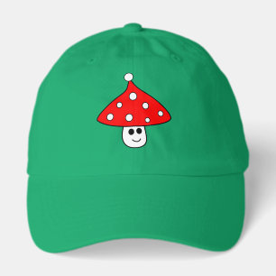 Santa Hat Mushroom Trucker Hat