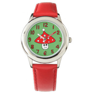 Santa Hat Mushroom Watch (Child)