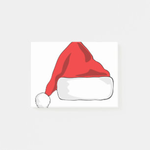 santa hat post-it notes
