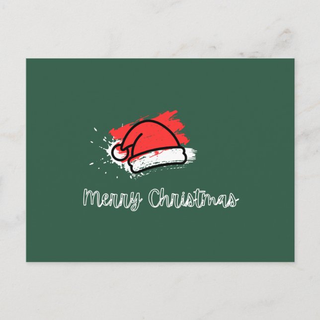 Santa Hat Postcard (Front)