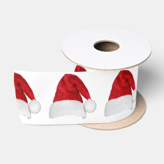 Santa Hat Ribbon (Spool)