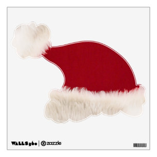 Santa Hat Wall Decal