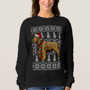 Santa Hat Xmas Boykin Spaniel Ugly Christmas Sweatshirt