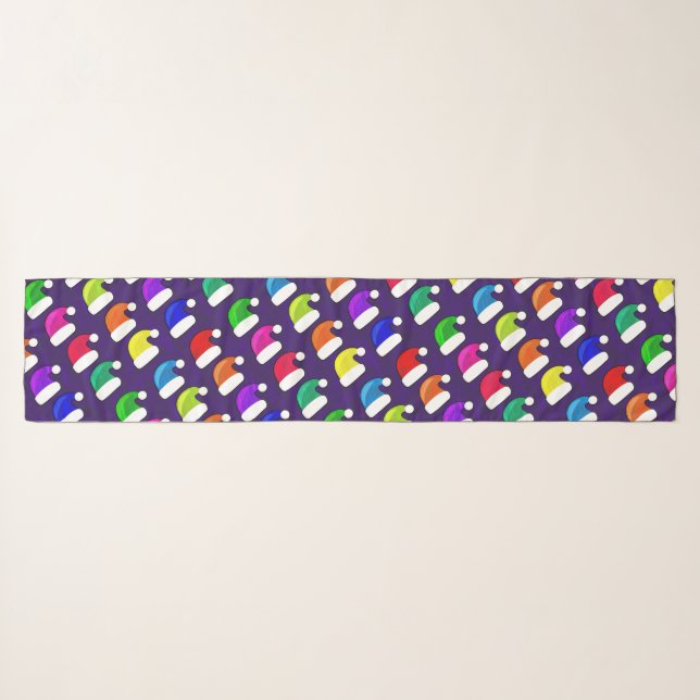 santa hats scarf (Front (Horizontal))