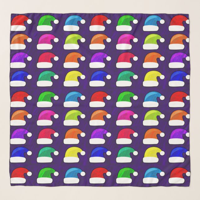 santa hats scarf (Front)