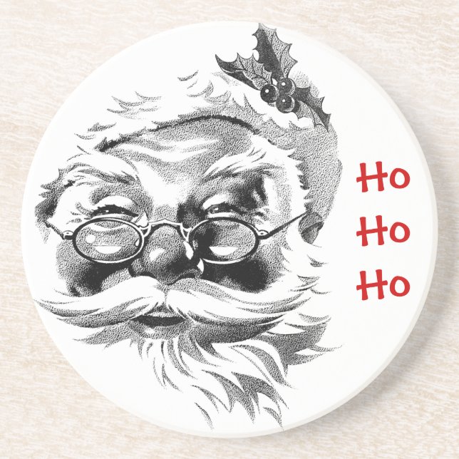 Santa Ho Ho Ho Coaster (Front)