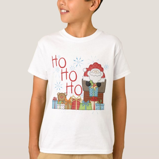 Santa Ho Ho Ho Tshirts and Gifts (Front)
