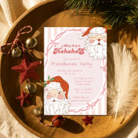 Santa Ho Ho Hos Funny Friendsmas Christmas Party