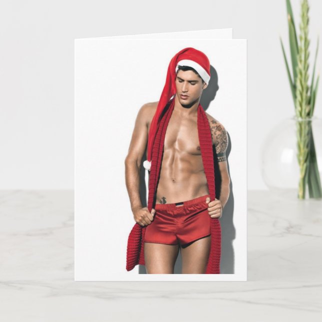 Santa Holiday Card (Front)