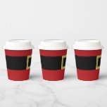 Santa Holiday Christmas Party Paper Cups<br><div class="desc">Customize with text if desired.</div>