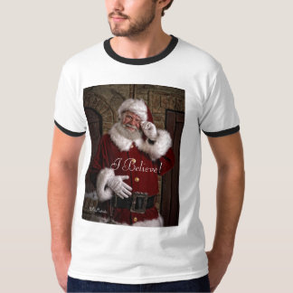 Santa "I Believe!" T-shirt