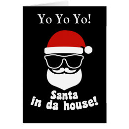 Santa In Da House Cards