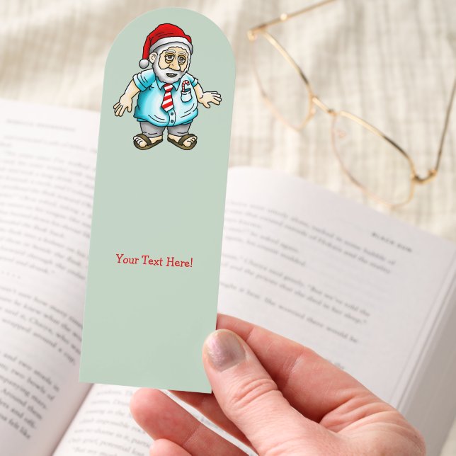 Santa in Sandals Bookmarks (Hand)