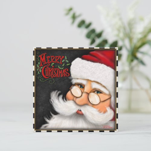 Santa Inspirivity Holiday Christmas Card