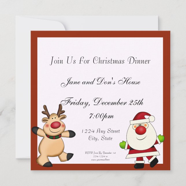 Santa Invitation (Front)
