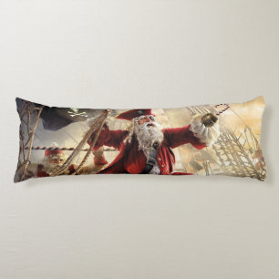 Santa Is A Pirate Body Pillow