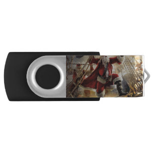 santa is a pirate flash drive