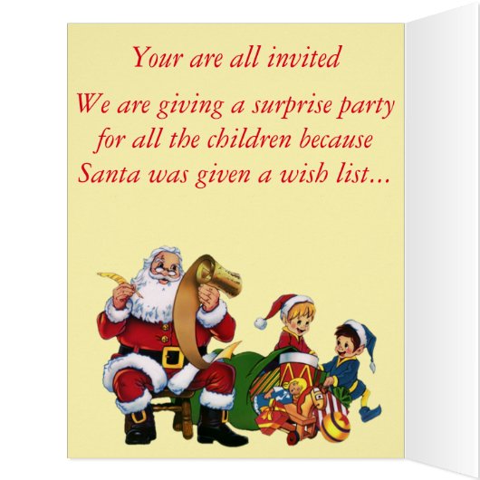 Santa is coming (Inside (Left))