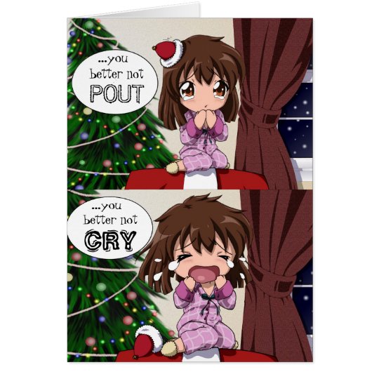 Santa Is Coming Card
