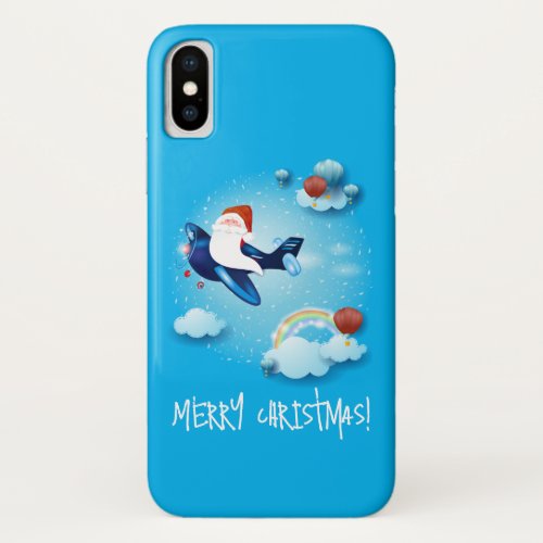 Santa is Coming iPhone X Case