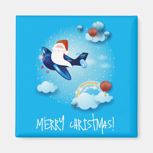Santa is Coming Magnet (Front)