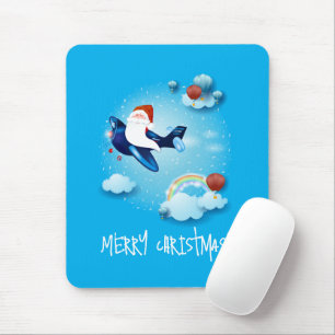 Santa is Coming Mouse Pad