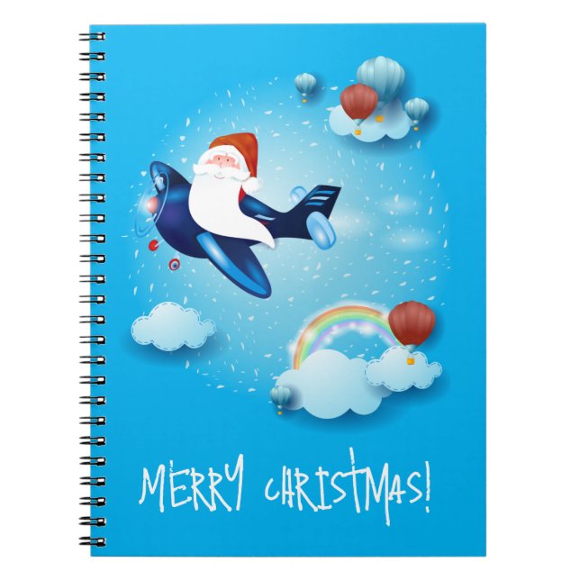 Santa is Coming Notebook (Front)