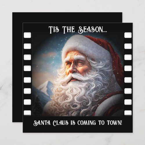 Santa is coming to Town Soon Greeting Card