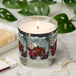 Santa is ready for Launch Scented Candle