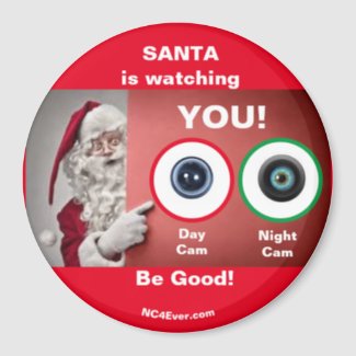 SANTA is watching YOU! Magnet