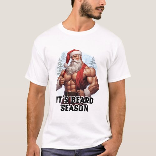 Santa Its Beard Season T_Shirt
