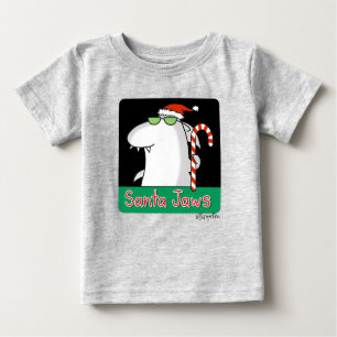 Santa Jaws Baby T-Shirt