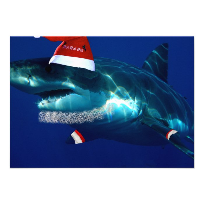 Santa Jaws Custom Announcement